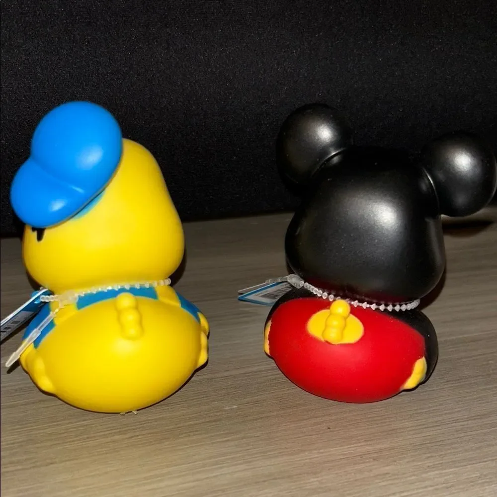 Donald Duck and Mickey Mouse Rubber Ducks